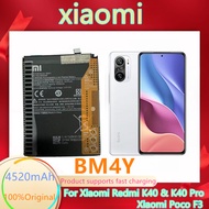 Orginal New 4520mAh BM4Y  Battery For Xiaomi Redmi K40/K40 Pro Poco F3 Batteries+Tools