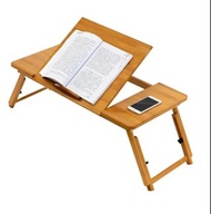 （訂貨價：$180）木馬人 50cm-72cm 可調節高度 懶人床上書枱 摺疊小童書枱 實木床上餐枱 Bed Table