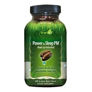 Irwin Naturals Power to Sleep PM Soft-Gels, 60-Count Bottle