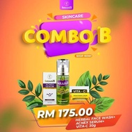 Sailajah Acne set ( Herbal Face Wash + Acne Serum + Vita-C Brightening Cream ) + Free Gift🎁 5.0 4