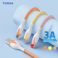 TONHA USB Cable USB Type C Cable Micro USB Cable Fast Charging Cable for iPhone Lightning Cable For iphone11 12 XS/ 8/ 7 Plus/ 6 6s Plus 5 5S SE iPad Pro For Samsung Huawei MediaPad Honor Play Data Cable for Xiaomi For Samsung S7 Huawei Honor 8X USB Cord