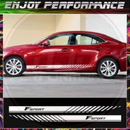 2PCS Car Stickers For Lexus IS250 IS300 IS350 ES350 ES300h GS300 GS350 GS430 LS430 RC350 CT200h Auto