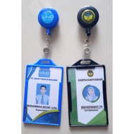 COMPLETE PACKAGE OF 2-sided ID CARD + CARD HOLDER + YOYO WITH LOGO