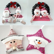 New Santa Snowman Plush Toy Christmas Gift Ornament Christmas Gift Limited Stock