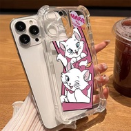 Elegant Marie Cat Casing For OPPO Find X8 X7 Ultra X6 X5 X3 Pro X2 Reno 4 3 2 2Z 2F Z ACE 2 5G 4G St