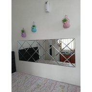 Kaca cermin custom Bevel 180 x 80 Cm Tebal 5mm Bevel 1cm