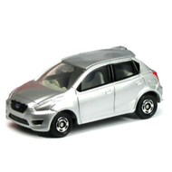 Takara Tomy Tomica รถเหล็ก Datsun Go (Silver)