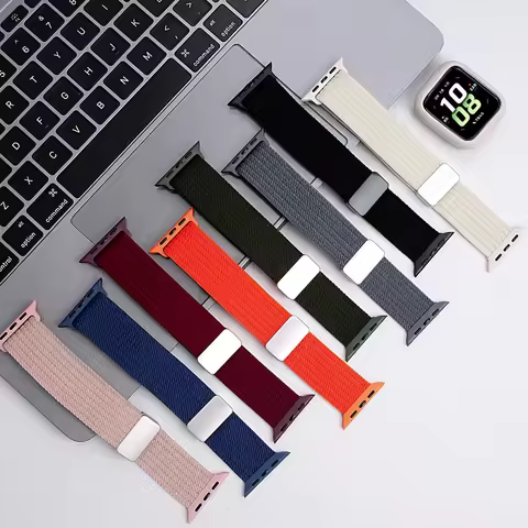 Nylon Strap for Apple Watch 11 Band 46mm 42mm for iWatch 10 9 8 se 7 6 5 Bracelet for Apple Watch Ul