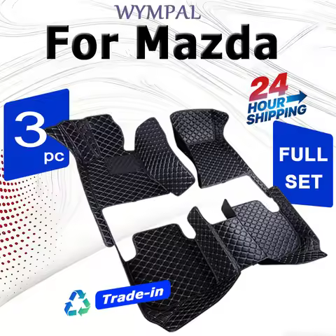 Luxury Car Floor Mat For Mazda 3 Axela Cx-5 BT-50 Mazda 5 CX-5 CX-9 CX-8 CX-7 Mazda 2 Mazda 6 CX-3 A