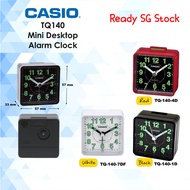 Casio TQ140 Mini Alarm Clock | Multiple Colours Clock | Travel Alarm Clock