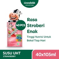 Greenfields Susu UHT Kids Stroberi 105ml x 40pcs [Karton]