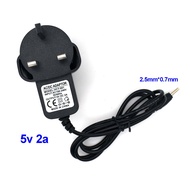 Power Adapter DC 5V 2A 1.5A 2A 2.5mm x 0.7mm 2.5x0.7mm 3pin Wall tablet clock dictionary