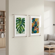 A4 A3 A2 Wall Mounted Acrylic Frame / Poster Advertisement Certificate Frame