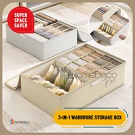 Household Underwear Storage Box Foldable Socks Bra Storage Bra Organizer Storage Box