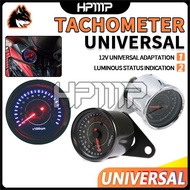 Motorcycle RPM Meter 12V RPM Meter Universal Motorcycle Tachometer Meter LED Backlight 13000 RPM YAM