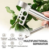 Leaf Peeler Vanilla Vegetable, Scallion Slicer Stainless Steel, Hair Clip Pig Hair Puller.