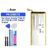 Tablet Battery Fast Charging For Acer Iconia Talk S A1-734 B1-733 Tablet 3-Wire High Capacity 3380mA