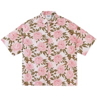 TEAM WANG floral short-sleeved shirt Jackson Wang