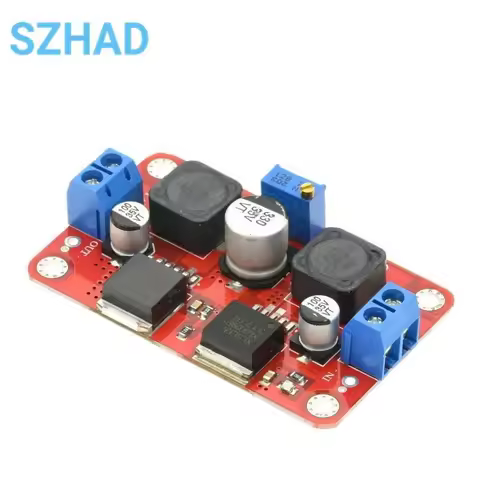 LM2577S To LM2596S Dual-chip Automatic Converter DC Solar Buck-boost Voltage Module High-power Adjus