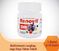 Renovit multivitamin isi 30 kapsul