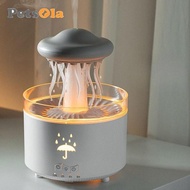 [PETSOLA] Rotating Raindrop Humidifier Air Humidifier for Living Room Study Tabletop