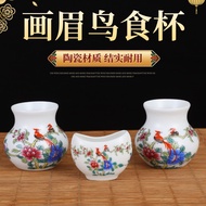 T Thrush Bird Food Bowl Thrush Bird Food Cup Thrush Pencil Accessories Thrush Bird Food Can Thrush F