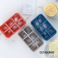 Ice Cube Ice Box Frozen Mold Refrigerator Homemade Frozen Ice Box with Lid Silicone Ice Cube