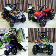 DDtoys รถแบตเตอรี่ด็ก รถเด็กนั่ง ทรง ATV หน้าบีเอ็มมินิ Mini ATV ทรง bmw ขับได้จริง ขนาด1มอเตอร์ No.2128