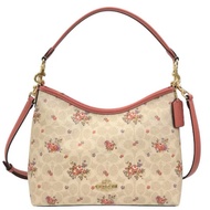 COACH Shoulder Bag Signature Floral Print Laurel Shoulder Bag CAL36 IMSAS Sand Multi