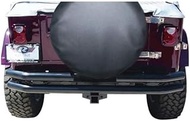 RAMPAGE PRODUCTS 773565 Black Spare Tire Cover for 33-35" Tires, with Camera Slot for 2018 Jeep Wran