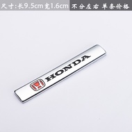 2pc Modified labeling personality 3D three-dimensional side stickers trunk stickers letters Fender s