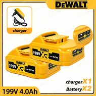 [แบตเตอรี่] DEWALT สว่านไร้สาย สว่านกระแทก สว่านแบต ไร้สาย 3 ระบบ  199V รุ่น DXR-99P แบตเตอรี่ Lithi