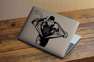 Sticker Aksesoris Laptop Apple Macbook Superman 001