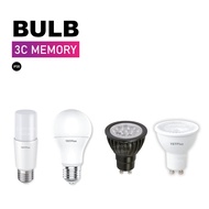 Yet Aluminium GU10 8W 3C Memory / E27 SCREW A60 10W / A70 15W / E27 STICK T37 10W / T44 15W LED BULB
