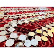 TATING KAIN 120-125cm Set Iban(Duit Syiling Malaysia)