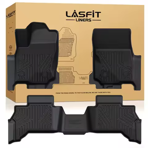 LASFIT Floor Mats for Toyota 4Runner 2025 2026 5 Seats(Not fit 7 Seats, Not for Hybrid), All Weather