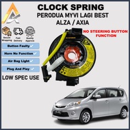 PERODUA CLOCK SPRING 3 PIN ORANGE /MYVI Lagi Best 1.3 /AXIA E Spec /ALZA 1.3 (D49A /D53L /D54T) /843