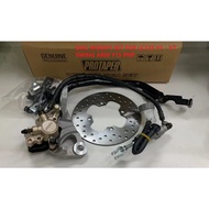 LC135 PROTAPER NISSIN REAR CALIPER SET UTK YAMAHA LC135 BRAKE DRUM KE DISC LC 4S USE STD ARM OR UTK 
