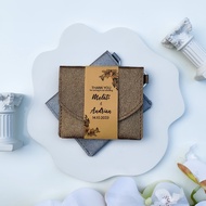 GANTUNGAN 4-Slot Card Holder Souvenir 4-Slot Card Holder Keychain Wedding Souvenir/ 4-Slot Card Wall