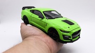 MÔ HÌNH XE FORD MUSTANG SHELBY GT500 2020 GREEN FULL KÍNH FULL OPEN 1:24 MAISTO 7933