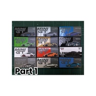 Mini GT Extreme Rare Series Part 1 #229-Huracan Evo #179-R35 GTR LBWK(JPS) #713-Porsche GT3R(Rexy) #