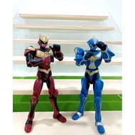 Konami year 2003 Gransazer movable joint action figures 14cm tall