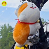 Cat Teacher Cat (Spot) Motorcycle Plush Doll/Motorcycle Accessories/Knight Gift/Anime Doll