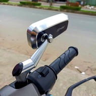 [H2C Type 1] Full CNC Short Leg Square H2C Mirror, Anti-Glare Glass - Quality Product, Short Leg H2C