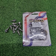 ☑️MIO SPORTY/AMORE/MIO1 CNC GEAR BOLTS STAINLESS