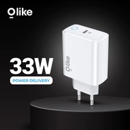 Olike C306 Fast Charging PD 33W Power Adapter Type C Port Original Charger Head