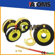 ATOMS EC-1 Cable Marker (1000pcs/roll) | EC-2 Cable Marker (500pcs/roll)