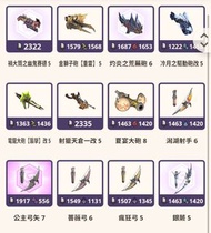 93把 G10-5 acc mhn / mh now / monster hunter now / 魔物獵人