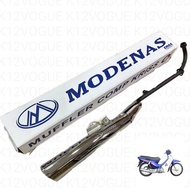 MODENAS KRISS 110 / KRISS 1/ KRISS 2 / EXHAUST MUFFLER STANDARD EMOS EKZOS PIPE