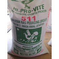 Hi Pro Vite Pur Chicken Feed 511 Starter Broiler Race